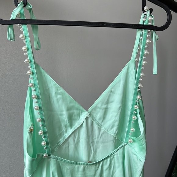Mint high low For Love and Lemons dress - Picture 6 of 9